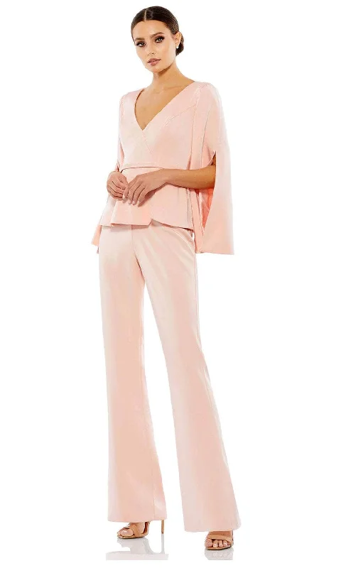 Artistic Temperament Ieena Duggal 11232 - Long Sleeve V-Neck Pantsuit