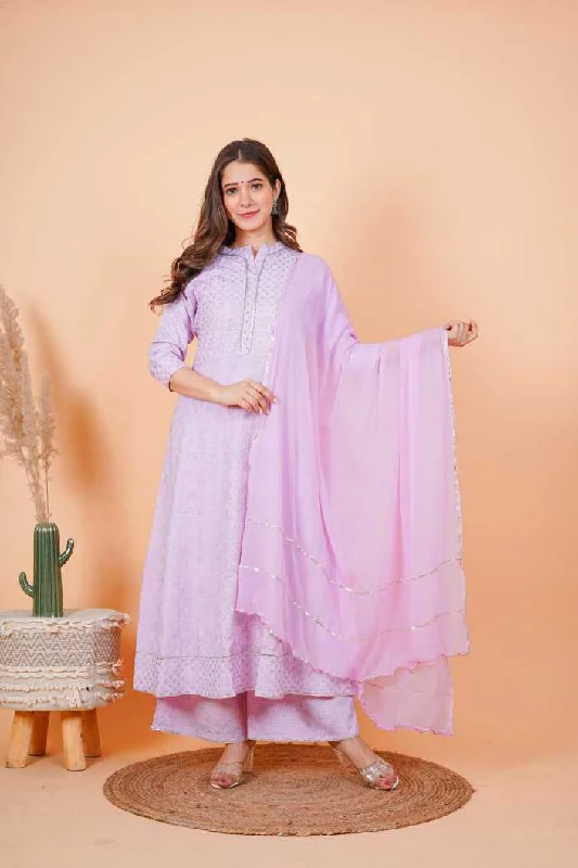 Exquisite Tailoring Women's Kurta And Palazzo Set Rayon - Noz2Toz