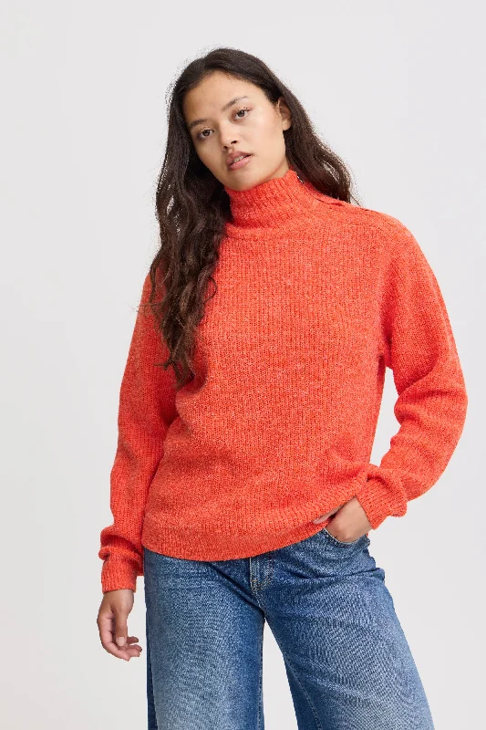 Artistic Temperament Novo Zipped Jumper (Orange)