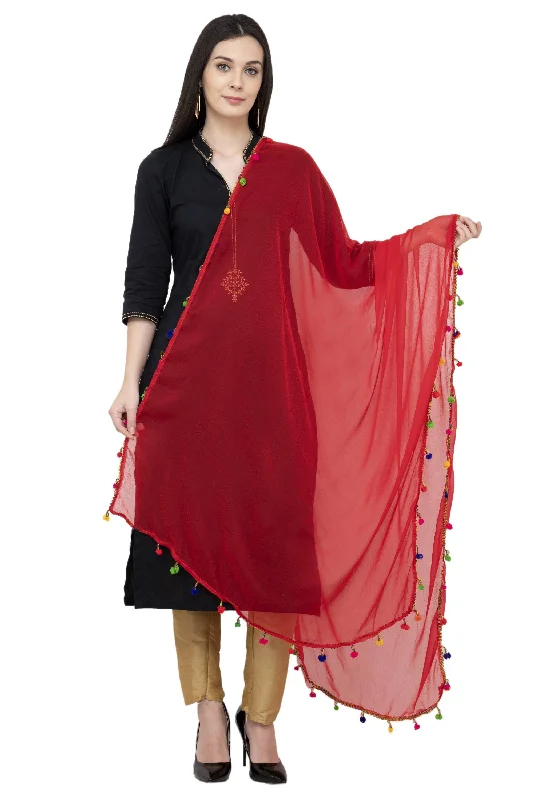 Avant-garde Design A R SILK Golden Color Fancy Silk Dupattas and Chunnis