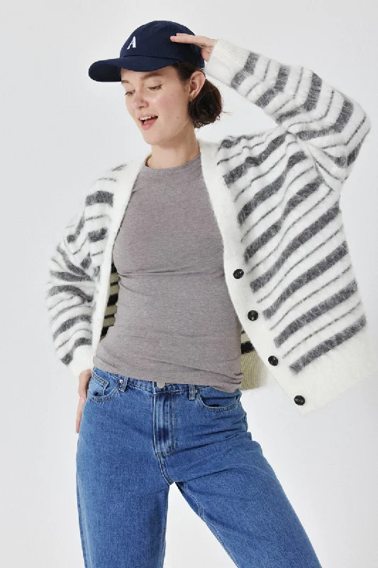 French Style Vanessa Cardigan (Grey)