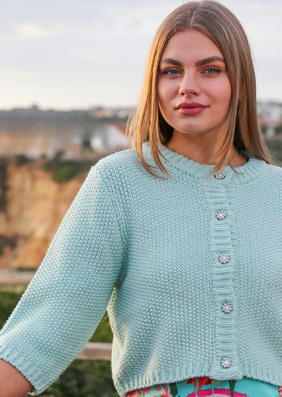 Noble And Elegant Lyn Cardigan (Mint)