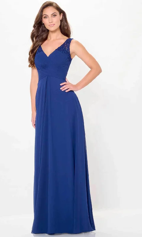 Fashion Must-have Cameron Blake CB3239 - Sleeveless Ruched Evening Dress