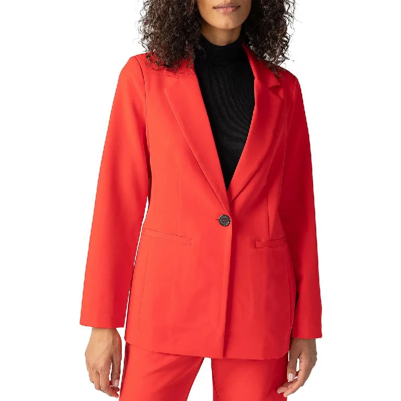 Feminine Charm Sanctuary Womens Bryce Suit Separate Office One-Button Blazer