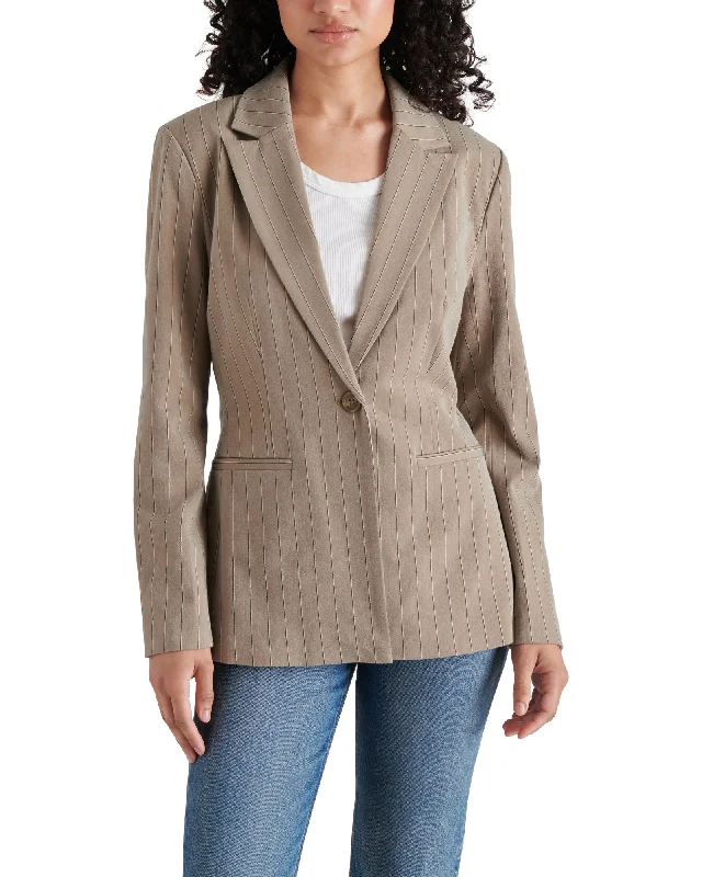 Comfortable And Cold-proof HARLOW BLAZER BROWN