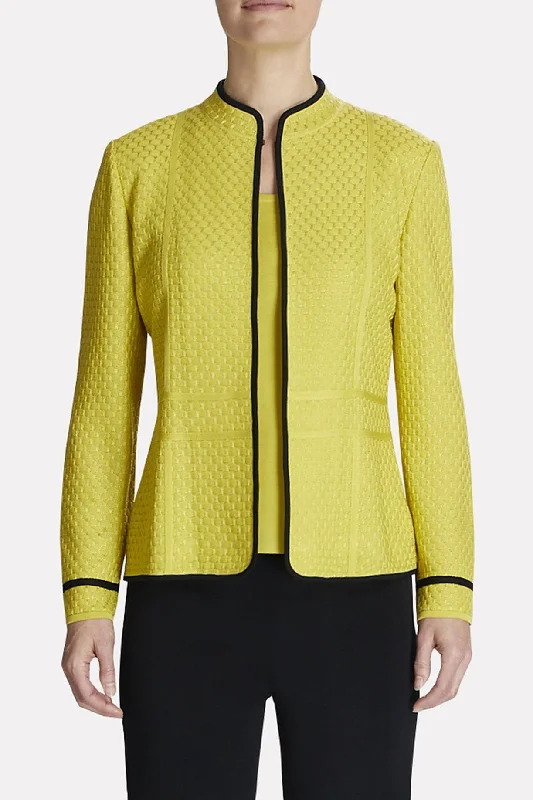 New Products Tonal Dot Textured Jacket