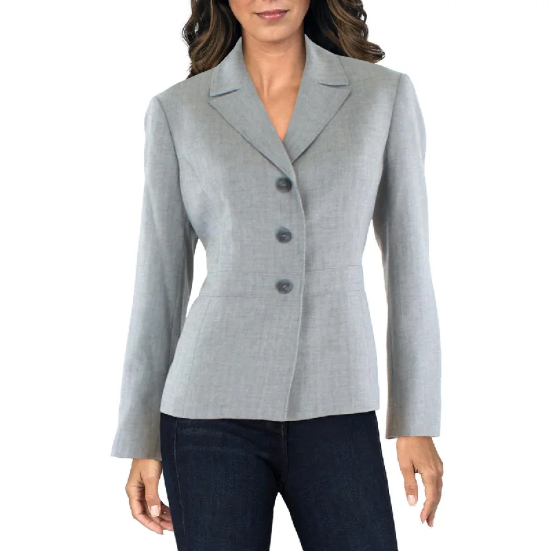 High Street Design Le Suit Womens Woven Seamed Suit Jacket