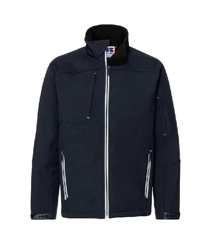 Elegant Design Russell Bionic Soft Shell Jacket | French Navy