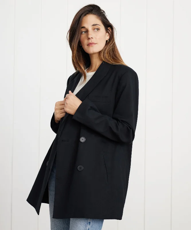 Minimal Style Linen Keaton Blazer