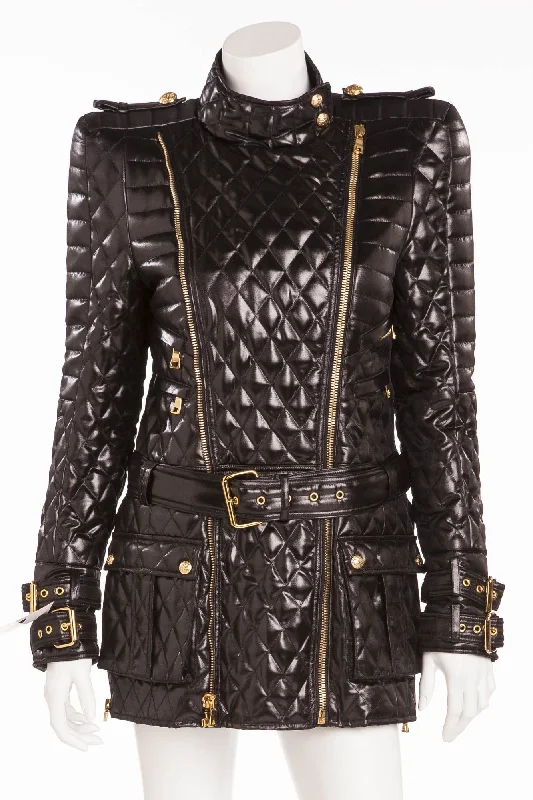 Boutique Recommendation Balmain - Label's Signature Silhouette Jacket with Strong Padded Shoulder  - FR 40