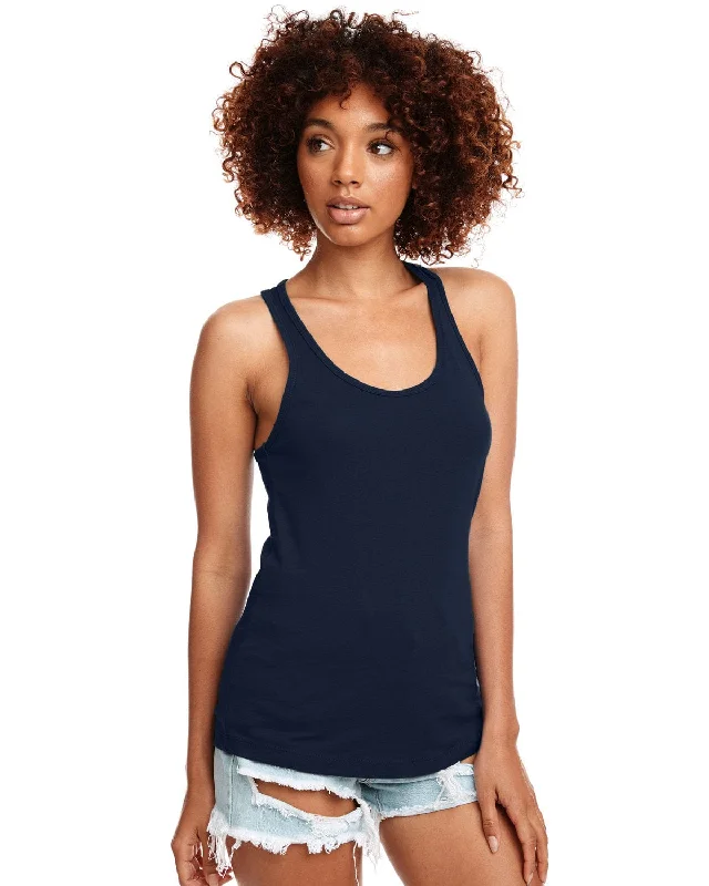 Classic Color Next Level Ladies Ideal Racerback Tank | Midnight Navy