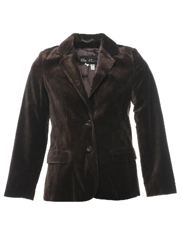 Advanced Customization Dark Brown Blazer - M