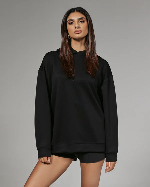 Comfortable And Cold-proof 7Diamonds REV™ Boyfriend Hoodie Onyx