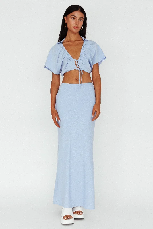 Sports Trend Coast To Coast Maxi Skirt Blue