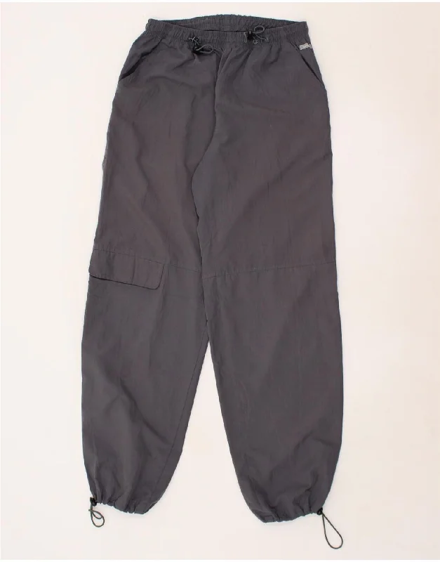 Spring Fashion REEBOK Womens Tracksuit Trousers UK 16 Large Grey Polyester