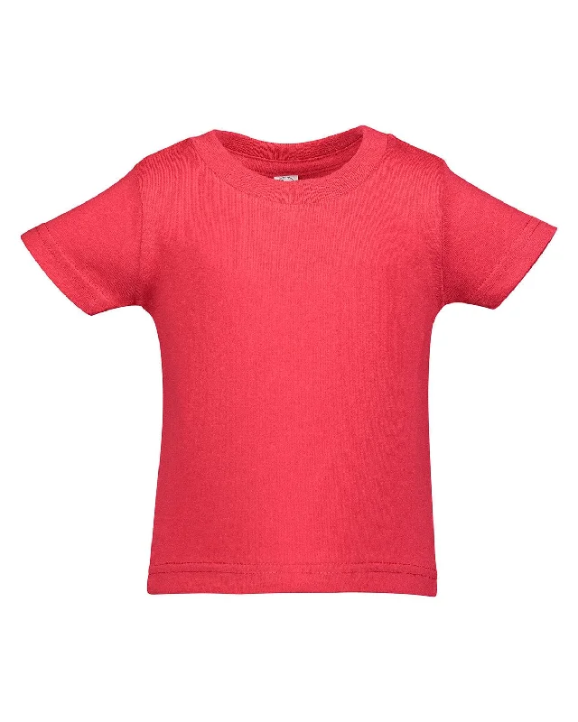 New Autumn And Winter Styles Rabbit Skins Infant T-Shirt | Red