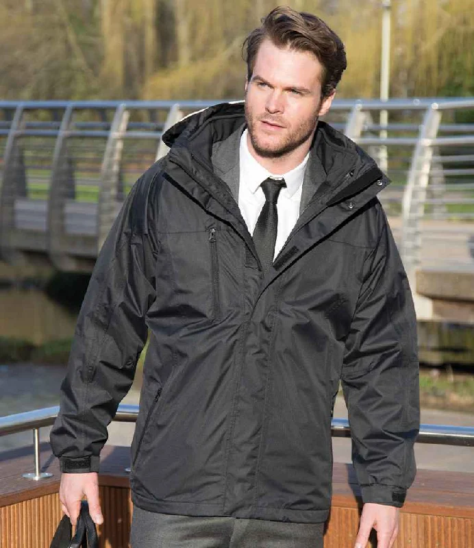 Modern City Result Journey 3-in-1 Jacket with Soft Shell Inner | Black/Black