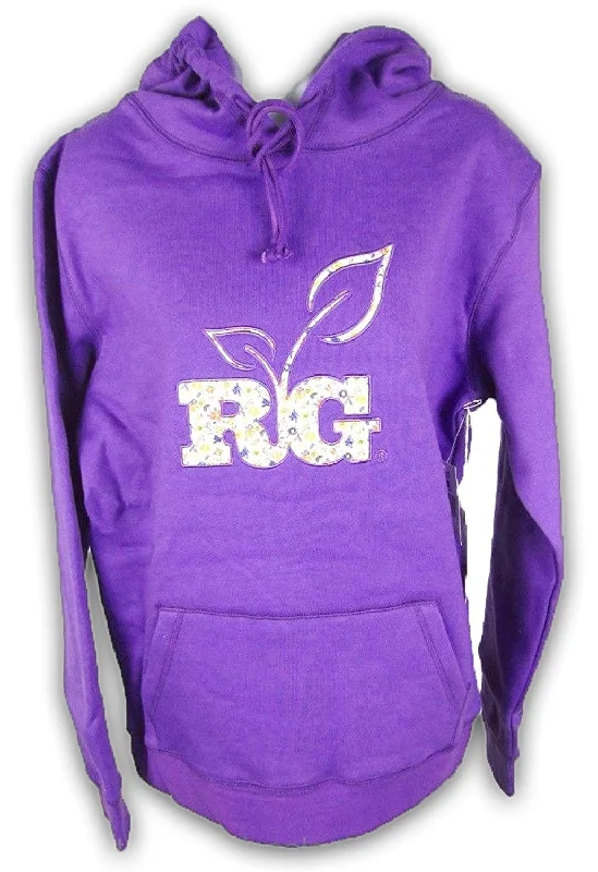 Urban Sense Realtree Girl Women's Hannah Hoodie Sweatshirt, Purple, Medium