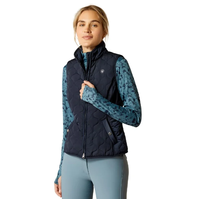 Personalized Design Ariat Women's Ashley 2.0 Insulated Vest, Navy, X-Large