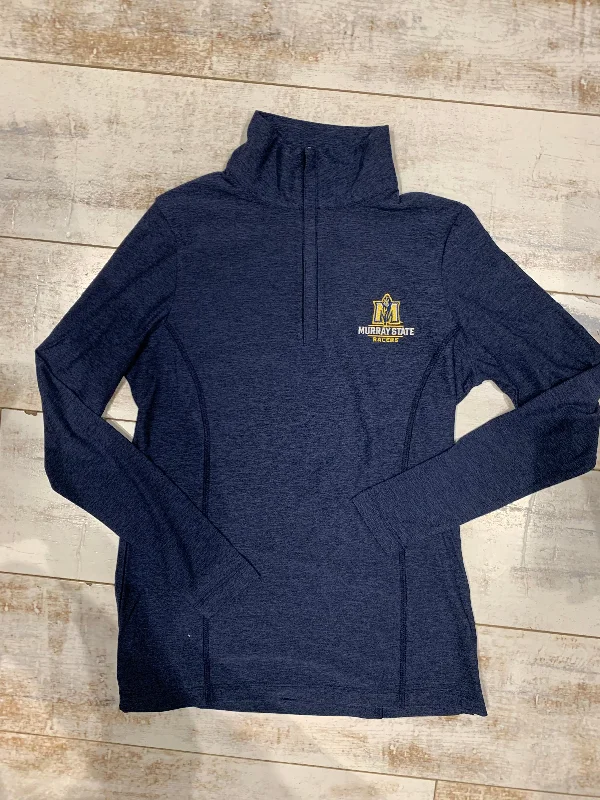 Fashion Must-have Peter Millar Murray State Women's Quarter Zip Navy