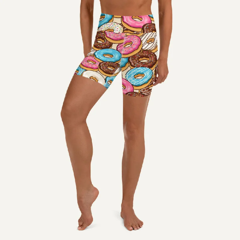 New Products Donut Party High-Waisted Shorts