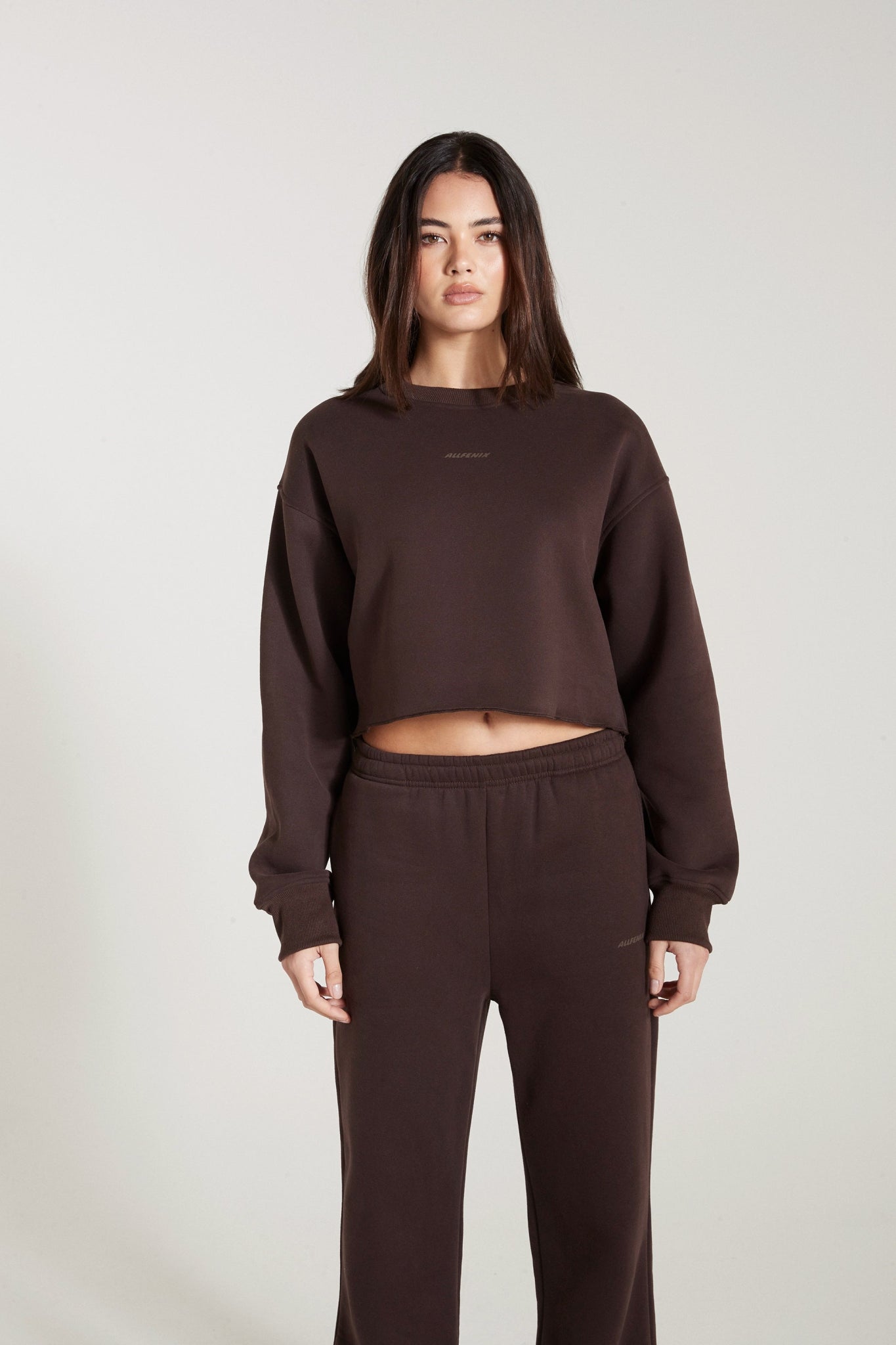 French Style All Fenix Crew Crop Sweater