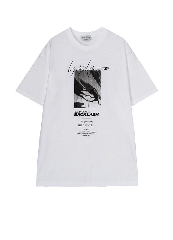 Unique Prints Yohji Yamamoto X BACKLASH PHOTOGRAPH T-SHIRT