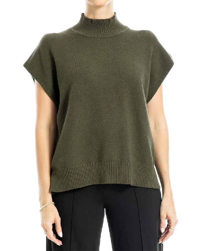 Fresh And Fashionable Max Studio Mock Neck Sweater