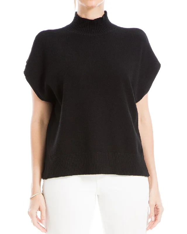 Fashion Design Max Studio Mock Neck Sweater