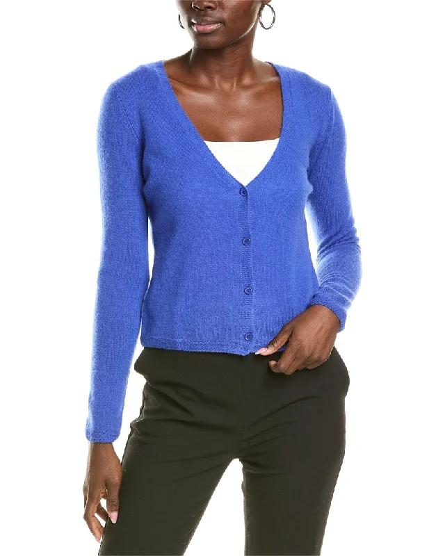 Cute Design sofiacashmere Modern V-Neck Cashmere Cardigan