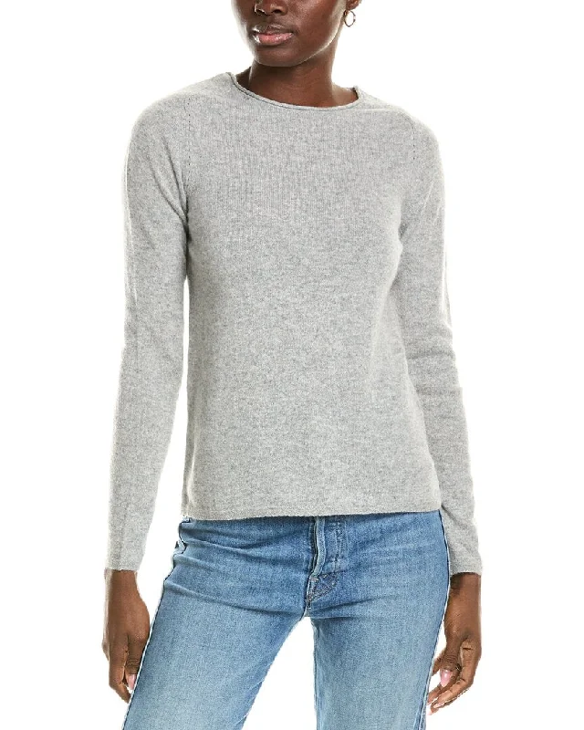 Fashion Must-have sofiacashmere Relaxed Crewneck Cashmere Sweater