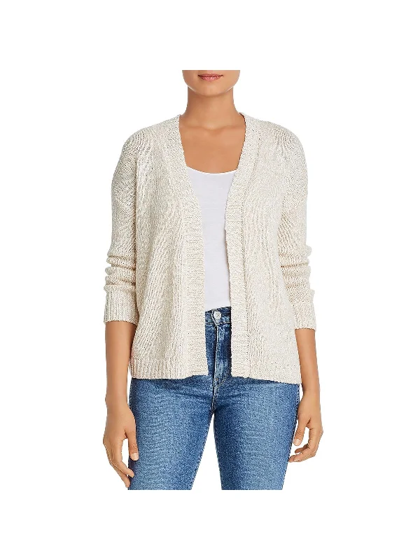 Elegant Temperament Womens Cotton Open Front Cardigan Sweater