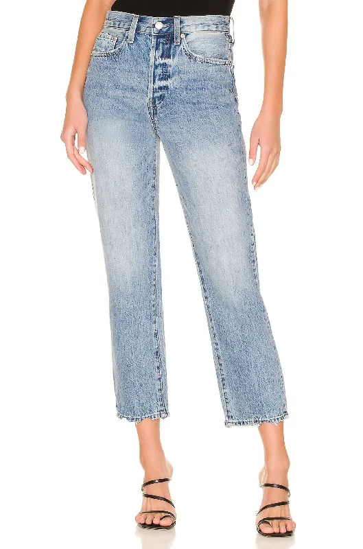 Personalized Series Charlie High Rise Straight Jean In Pursue