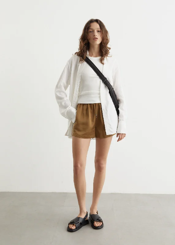 Modern Tailoring Dilemma Side Tape Shorts