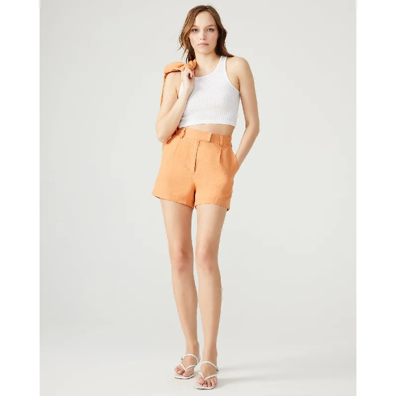 Comfortable And Versatile Imelda Shorts Caramel