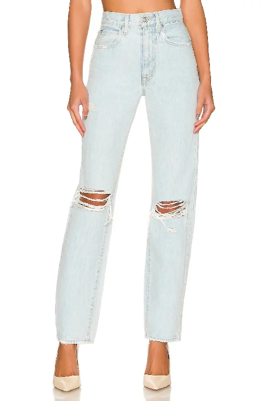 Comfortable Fashion London High Rise Straight Jean In Love Hurts