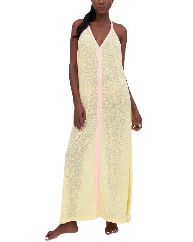 Minimal Style Pitusa Cheetah Sundress Maxi Dress