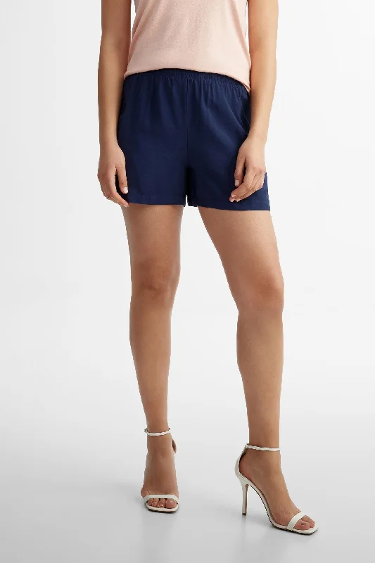 High Street Style Short taille élastique - Femme