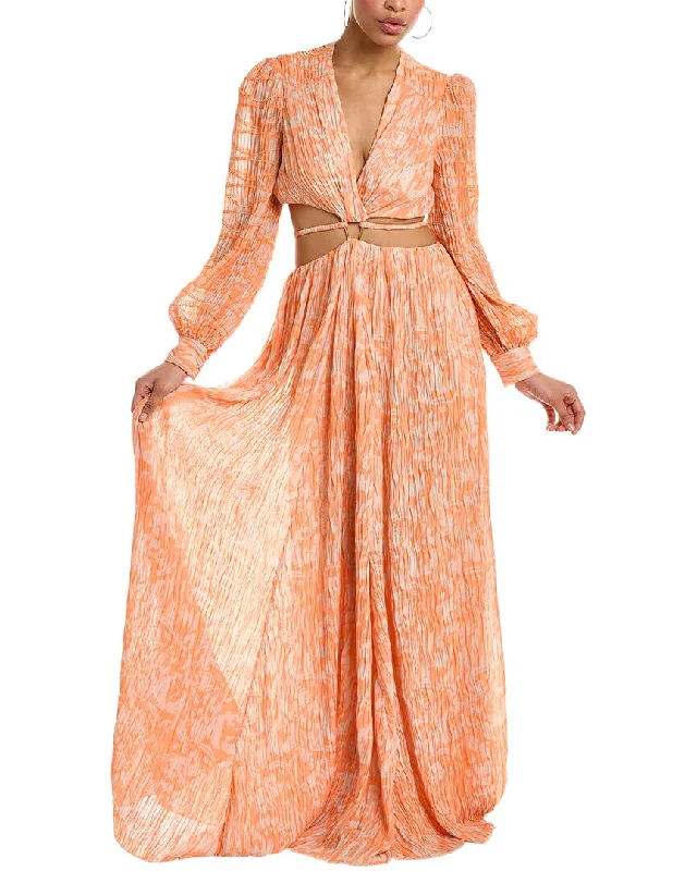 British Fashion SIMKHAI Priya Maxi Dress