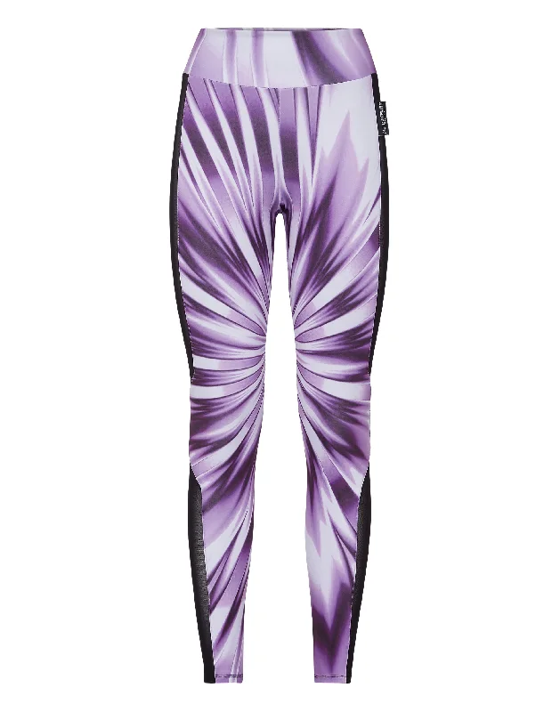 High Street Fashion Tie-dye Jogging High Waist Leggings