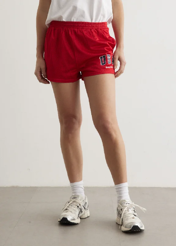 Exclusive Customization USA Mesh Disco Shorts