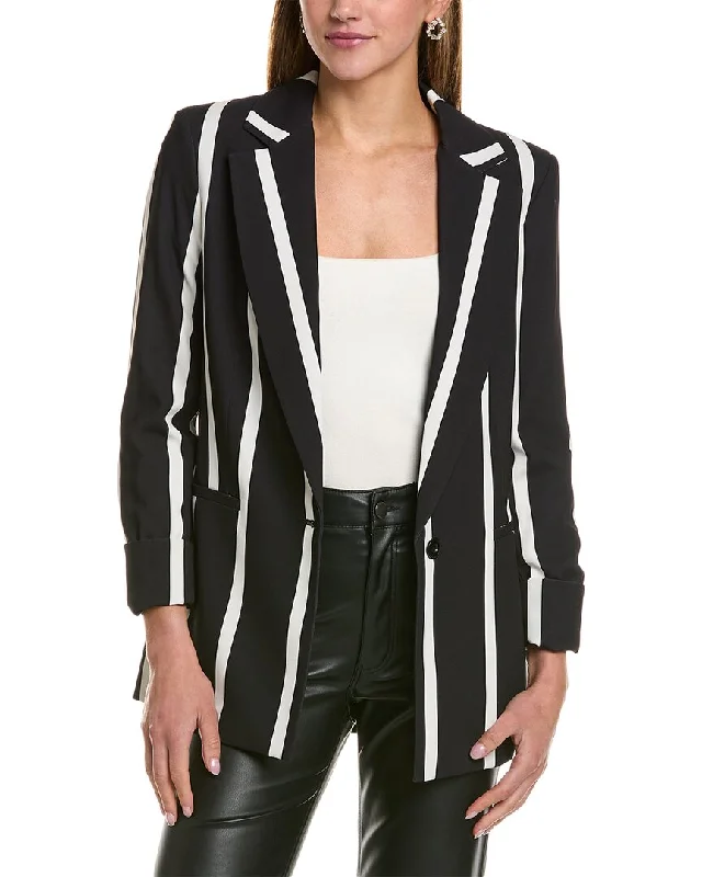 Romantic Data alice + olivia Justin Rolled Cuff Blazer