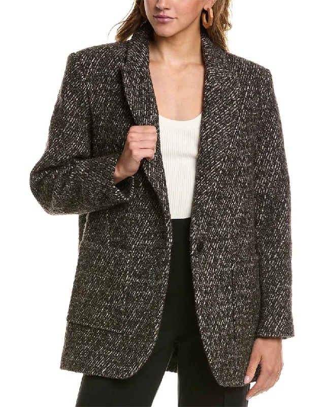 Basic Version ba&sh Wool-Blend Coat