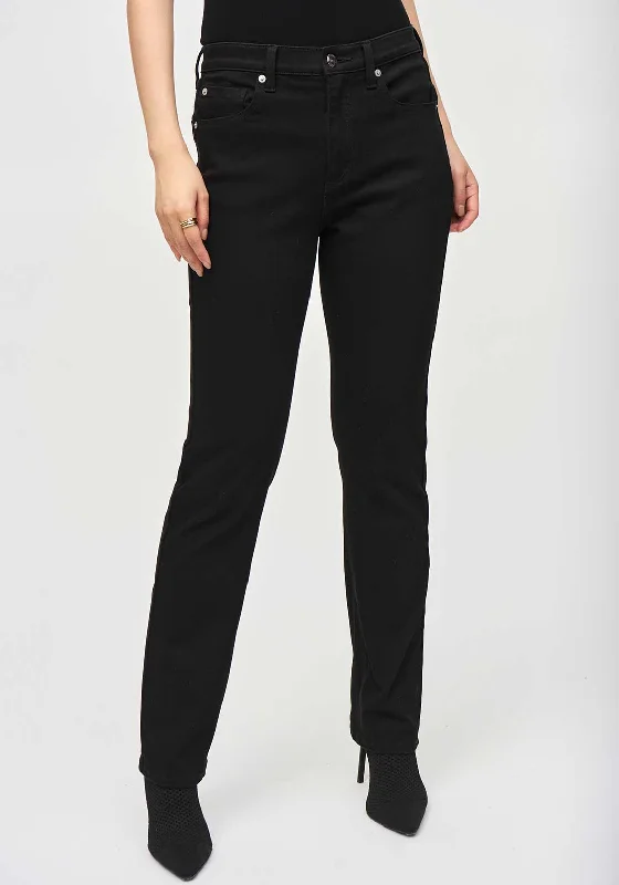 Personalized Wear Joseph Ribkoff Classic Straight Leg Jeans, Black