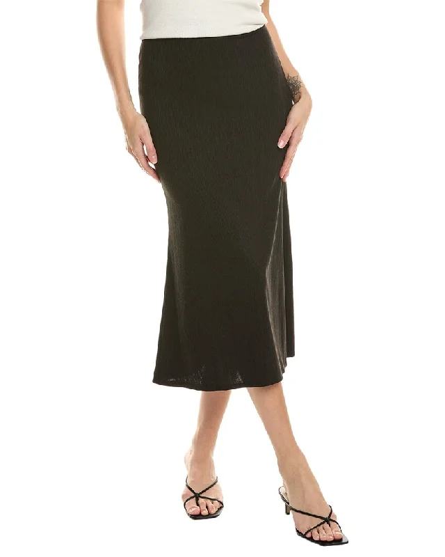 Comfortable Series LUXE ALWAYS Variegated Rib Skirt