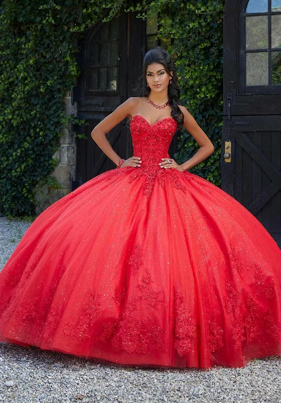 Street Cool Vizcaya by Morilee Tulle Beaded Quince Dress 89451