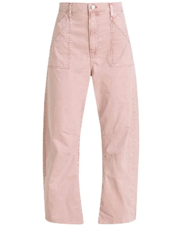 Elegant And Charming Charlie Barrel Straight-Leg Jean