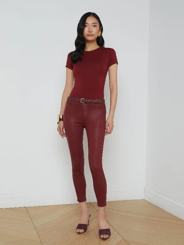 Urban Sense Margot Coated Skinny Jean