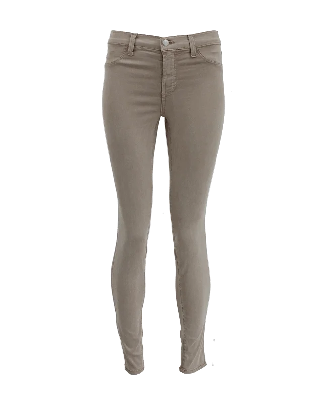 Basic Version Maria Skinny Sateen Jean