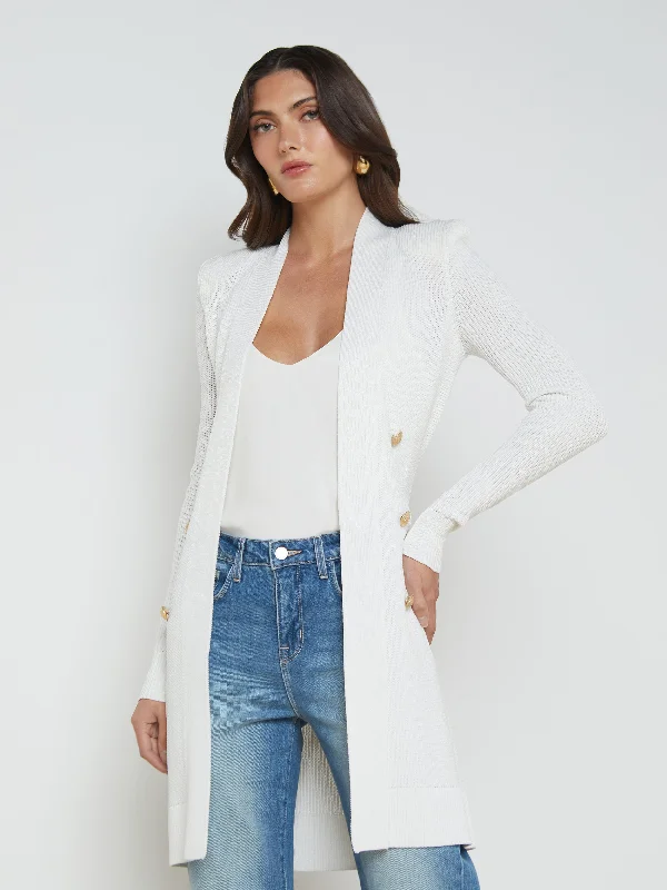 Retro Fashion Noe Double-Breasted Cardigan